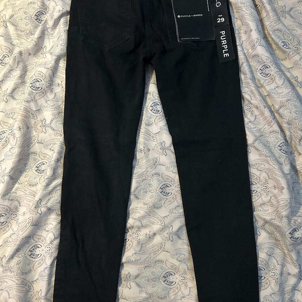 Purple Brand Men's Skinny Jeans - Black